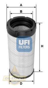 Ufi Фільтр повітряний UFI 27.B92.00 - Картинка 1