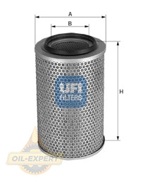 Ufi Фільтр повітряний UFI 27.973.00 - Картинка 1
