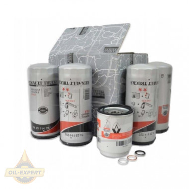 Renault Комплект фильтров для ТО RENAULT 5001866519 - Картинка 1