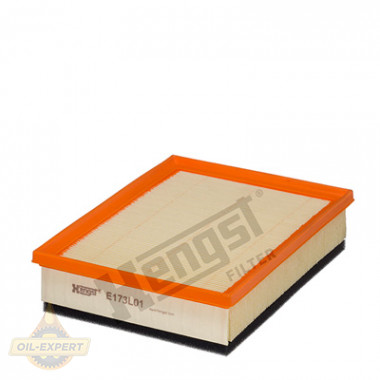 Hengst Фільтр повітряний HENGST E173L01 - Картинка 1