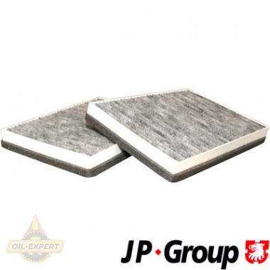 JP Group Фільтр салону вугільний JP Group 1428100410 - Картинка 1
