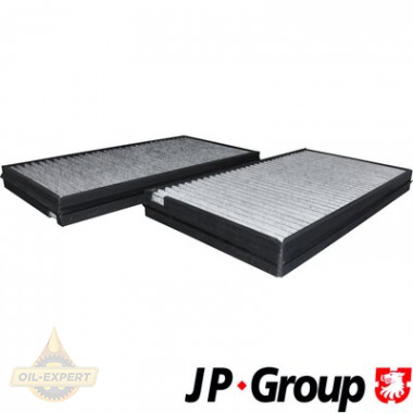 JP Group Фільтр салону вугільний JP Group 1428101810 - Картинка 1
