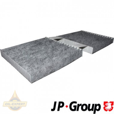 JP Group Фільтр салону вугільний JP Group 1428102800 - Картинка 1
