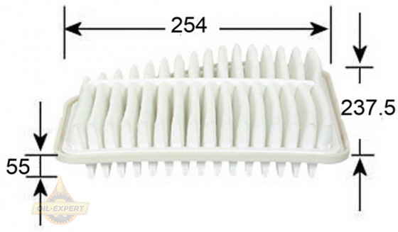 Js Asakashi Фільтр повітряний JS Asakashi A1015 - Картинка 1