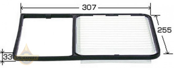 Js Asakashi Фільтр повітряний JS Asakashi A1016 - Картинка 1