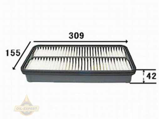 Js Asakashi Фільтр повітряний JS Asakashi A161J - Картинка 1