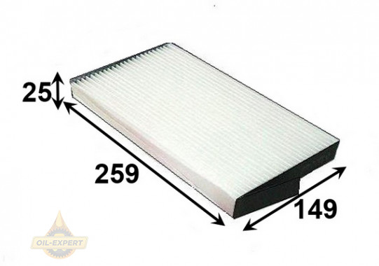 Js Asakashi Фільтр салону JS Asakashi AC2511 - Заображення 1