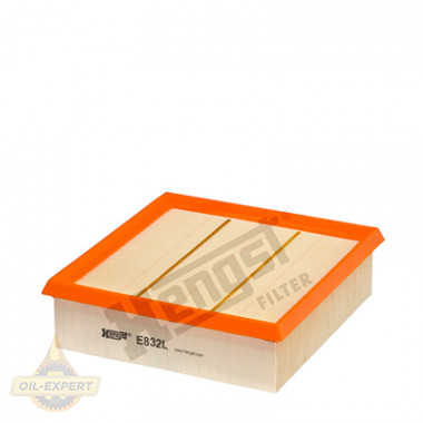 Hengst Фільтр повітряний HENGST E832L - Заображення 1