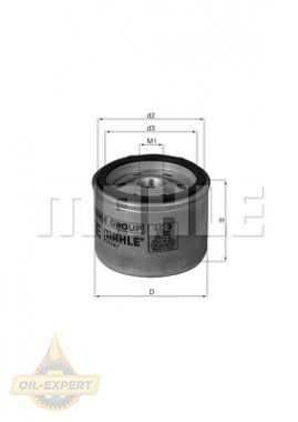 Mahle/Knecht Фільтр повітряний MAHLE/KNECHT LC 3 - Картинка 2