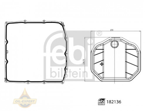 Febi Фільтр АКПП FEBI 182136 - Картинка 1