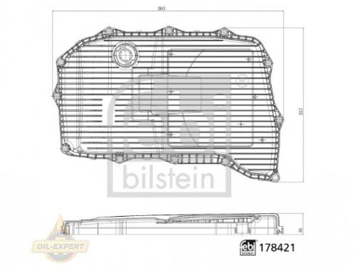Febi Фільтр АКПП FEBI 178421 - Заображення 1